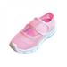 Sonbest Fashion Spring Summer Baby Boy Girl Solid Pedal Shoes Toddler Children Hollow Breathable Shoes Pink 35