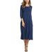 Women Long Sleeve Loose Shirt Dress Solid Color Long Maxi Casual Oversized Swing Skater Midi Dresses Plus Size S-3XL