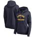 Cleveland Cavaliers Fanatics Branded Women's Plus Size Overtime Pullover Hoodie - Navy