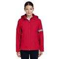 A Product of Team 365 Ladies' Boost All-Season Jacket with Fleece Lining - SPORT RED - XL [Saving and Discount on bulk, Code Christo]