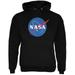 NASA Logo Black Adult Hoodie - Medium