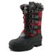 OwnShoe Womens Waterproof Insulated Snow Duck Boots Fur Lined Warm Mid-Calf Winter Shoes