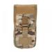 Case Cover Mobile Phone Military Tactical Camo Belt Pouch Bag attachment Backpack