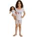 Girl & Doll Matching Outfit Clothes - Shorts & Shirt Set for Girl & Doll Fits American Girl Dolls - Size 4