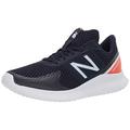 New Balance Men's Vatu V1 Running Shoe, Pigment/Orange, 12