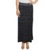 Free People Womens Shine Bright Metallic Ribbed Maxi Skirt