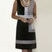 womens dresses Casual Shift Geometric Print Dress O-Neck Sleeveless Mini Dresses