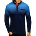 Men's Polo Shirt Golf Sports Long Sleeve T Shirt Jersey Casual Long Sleeve Tops