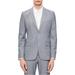 Calvin Klein Mens Plaid Two Button Blazer Jacket