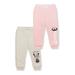 Disney Minnie Mouse Girls Jogger Sweatpants, 2-pack, Sizes 4-6X