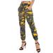 Camouflage Pants Women Camo Cargo Trousers Pants Military Army Combat Fashion Pants