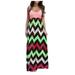 MIARHB Plus Size Skirt Floral Print Women Dress Womens Striped Long Boho Dress Lady Beach Summer Sundrss Maxi Dress Plus Size