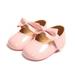 Zdmathe Baby Girl Bowknot Design Anti-Slip Casual Sneakers Toddler Soft Soled Princess Walking Shoes