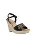 Juicy Couture Women's Cristall Espadrille Wedge Sandal