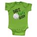 Inktastic Dad's Golf Buddy with Golf Ball Infant Creeper Unisex, Apple Green, Newborn