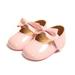 Maxcozy Infant Toddler Baby Girl's Soft Sole Anti-Slip Casual Shoes PU Leather Bowknot Princess Shoes