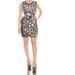 Trina Turk Women's Golden Sleeveless Dress Size P