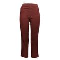 Denim & Co. Women's Petite Jeans XSP How Timeless Pull On Burgundy Red A262866