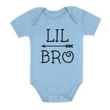 Tstars Boys Baby Shower Little Brother Shirt for Boys Pregnancy Announcement Baby Shower Baby Announcement Baby Boy Birthday Gifts Cute Newborn Party Baby Bodysuit