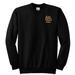 New Haven Script Logo Crew Neck Sweatshirt Black Adult L [57]