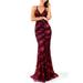 Party Gown New Sexy Deep V Neck Backless Appliques Sequin Long Sling Evening Dress;Party Gown Sexy V Neck Backless Appliques Sequin Long Sling Evening Dress