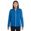 The Ash City - North End Ladies' Endeavor Interactive Performance Fleece Jacket - N BL/ GR/ PL 413 - XL