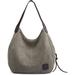 esafio Hobo Purses for Women Canvas Tote Shoulder Bags Cotton Handbags, Army Green