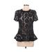 Pre-Owned Romeo & Juliet Couture Women's Size M Short Sleeve Blouse