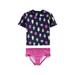 Simple Joys by Carter's Girls' Toddler 2-Piece Rashguard Set, Popsicals, 4T