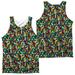 Rubiks Cube - Cube Stack (Front/Back Print) - Tank Top - X-Large