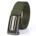 Nylon Belt Outdoor Men Belt Students Adults Belt Automatic Metal Buckle Webbing Canvas 47''