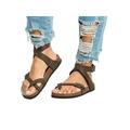 Woobling Womens Summer Flip Flops Sandal Flat Casual Shoes Size