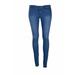 NEW Low Rise Women Skinny Jeans Pants Denim Rinsed Blue Pant Harem Ripped 6040