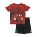 Jumping Beans Active Toddler Boys Spider-Man Outfit Red Shirt & Shorts Set