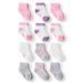Hanes Ecosmart Bundle Ankle Socks, 12-Pack (Baby Girls and Toddler Girls)