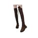 UKAP Womens Boots Fashion Comfortable Buckled Boots Round Toe Low Heel Bootie Riding Boots