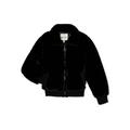 Urban Republic Girls Faux Fur Zip up Bomber Jacket, Sizes 4-6X