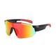 Lacyie Sunglasses Large Frame Cycling Glasses Color Film Sunglasses