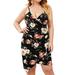 Avamo Women Plus Size Backless Dresses Adjustable Strappy Dress Asymmetrical Bodycon Slim Midi Dress Summer Casual Comfortable Beach Sundress