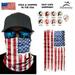 American Flag USA Face Balaclava Scarf Neck Fishing Sun Gaiter Headwear Mask