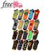Women's 20 Pairs Colorful Patterned No Show Ankle Socks