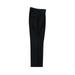 Black Wide Leg, Pure Wool Dress Pants by Tiglio Luxe TIG1001