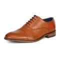 Bruno Marc Mens Classic Business Leather Shoes Lace Up Wingtip Oxford Shoes Louis_2 Brown Size 8.5