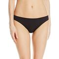 Sunsets Women's Low Rise Bikini Bottom, Black, X-Large