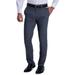 Kenneth Cole Reaction Men's Stretch Heather Glen Plaid Slim Fit Flat Front Dress Pants Charcoal Heather Charcoal Size 32X29