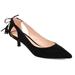 Journee Collection Bindi Women's Tassel Pointed Toe Pumps Black