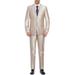 Men's Classic Fit 2 Piece Suit Two Button Single Breasted Dress Suit Business Casual Mens Suits