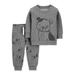 Child of Mine by Carter's Baby Boy Long Sleeve Fleece Shirt and Fleece Jogger 2pc Outfit Set