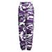 Women Summer Ladies Camo Cargo Pants High Waist Hip Hop Trousers Military Army Combat Camouflage Long Pants Hot Capris