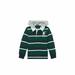 Polo Ralph Lauren Little Boys Striped Cotton Rugby Hooded Shirt Size 6